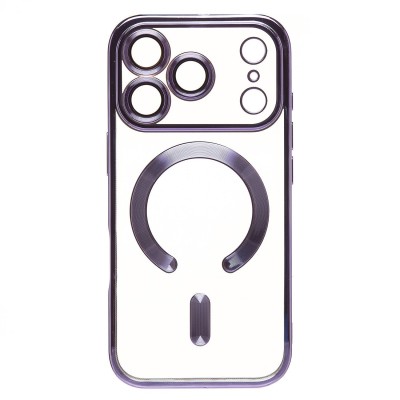 Чехол-накладка для Apple iPhone 17 Pro (Темно-фиолетовый) SM027 SafeMag Чехол-накладка для Apple iPhone 17 Pro (Темно-фиолетовый) SM027 SafeMag