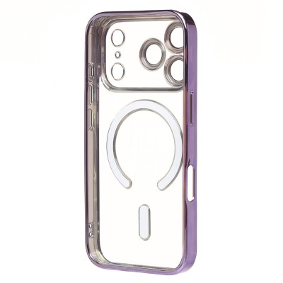 Чехол-накладка для Apple iPhone 17 Pro (Темно-фиолетовый) SM027 SafeMag