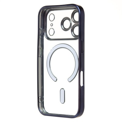 Чехол-накладка для Apple iPhone 17 Pro (Темно-синий) SM027 SafeMag