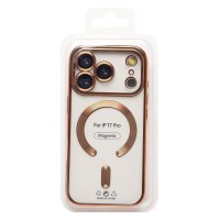 Чехол-накладка для Apple iPhone 17 Pro (Золото) SM027 SafeMag