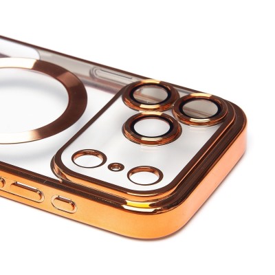 Чехол-накладка для Apple iPhone 17 Pro (Золото) SM027 SafeMag Чехол-накладка для Apple iPhone 17 Pro (Золото) SM027 SafeMag