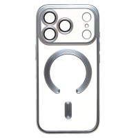 Чехол-накладка для Apple iPhone 17 Pro (Серебро) SM027 SafeMag