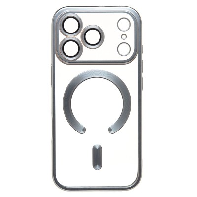 Чехол-накладка для Apple iPhone 17 Pro (Серебро) SM027 SafeMag Чехол-накладка для Apple iPhone 17 Pro (Серебро) SM027 SafeMag