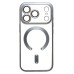 Чехол-накладка для Apple iPhone 17 Pro (Серебро) SM027 SafeMag