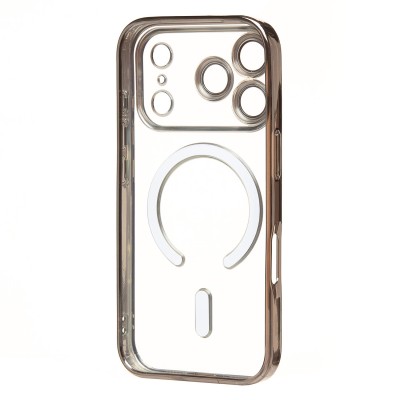 Чехол-накладка для Apple iPhone 17 Pro (Серебро) SM027 SafeMag Чехол-накладка для Apple iPhone 17 Pro (Серебро) SM027 SafeMag