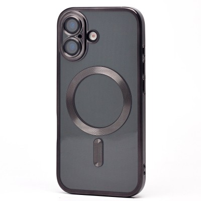 Чехол-накладка для Apple iPhone 17 (Черный) SM027 SafeMag