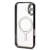 Чехол-накладка для Apple iPhone 17 (Черный) SM027 SafeMag