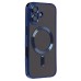 Чехол-накладка для Apple iPhone 17 (Темно-синий) SM027 SafeMag