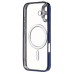 Чехол-накладка для Apple iPhone 17 (Темно-синий) SM027 SafeMag
