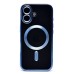 Чехол-накладка для Apple iPhone 17 (Туманно-синий) SM027 SafeMag