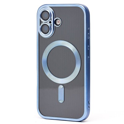 Чехол-накладка для Apple iPhone 17 (Туманно-синий) SM027 SafeMag