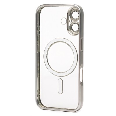 Чехол-накладка для Apple iPhone 17 (Белый) SM027 SafeMag