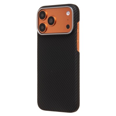 Чехол-накладка для Apple iPhone 17 Pro Max (Черный) SM028 SafeMag Carbon Чехол-накладка для Apple iPhone 17 Pro Max (Черный) SM028 SafeMag Carbon