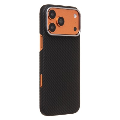 Чехол-накладка для Apple iPhone 17 Pro Max (Черный) SM028 SafeMag Carbon Чехол-накладка для Apple iPhone 17 Pro Max (Черный) SM028 SafeMag Carbon