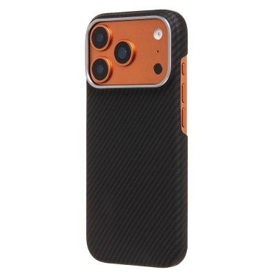 Чехол-накладка для Apple iPhone 17 Pro (Черный) SM028 SafeMag Carbon Чехол-накладка для Apple iPhone 17 Pro (Черный) SM028 SafeMag Carbon