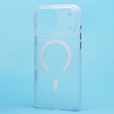 Чехол-накладка для Apple iPhone 17 Pro Max (Белый) SM038 SafeMag Чехол-накладка для Apple iPhone 17 Pro Max (Белый) SM038 SafeMag