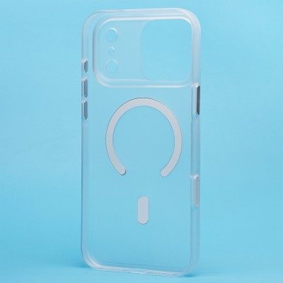 Чехол-накладка для Apple iPhone 17 Pro Max (Белый) SM038 SafeMag Чехол-накладка для Apple iPhone 17 Pro Max (Белый) SM038 SafeMag