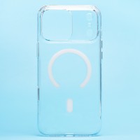Чехол-накладка для Apple iPhone 17 Pro Max (Прозрачный) SM039 SafeMag