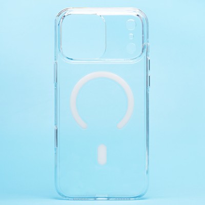 Чехол-накладка для Apple iPhone 17 Pro Max (Прозрачный) SM039 SafeMag