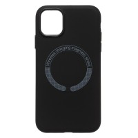 Чехол-накладка для Apple iPhone 11 (Черный) SM040 SafeMag