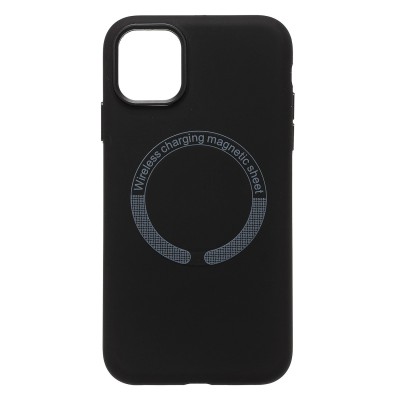 Чехол-накладка для Apple iPhone 11 (Черный) SM040 SafeMag