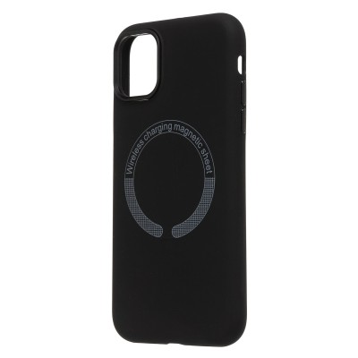 Чехол-накладка для Apple iPhone 11 (Черный) SM040 SafeMag
