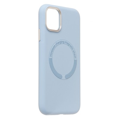 Чехол-накладка для Apple iPhone 11 (Пурпурно-сиреневый) SM040 SafeMag
