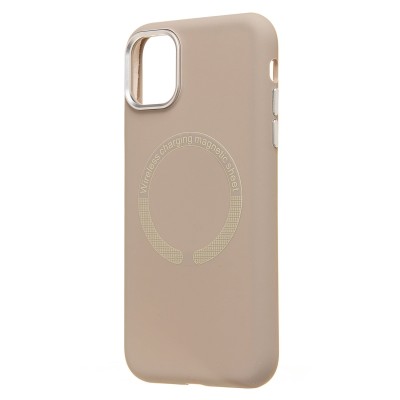 Чехол-накладка для Apple iPhone 11 (Пепельный) SM040 SafeMag