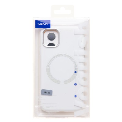Чехол-накладка для Apple iPhone 11 (Белый) SM040 SafeMag Чехол-накладка для Apple iPhone 11 (Белый) SM040 SafeMag