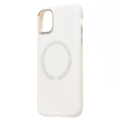 Чехол-накладка для Apple iPhone 11 (Белый) SM040 SafeMag Чехол-накладка для Apple iPhone 11 (Белый) SM040 SafeMag