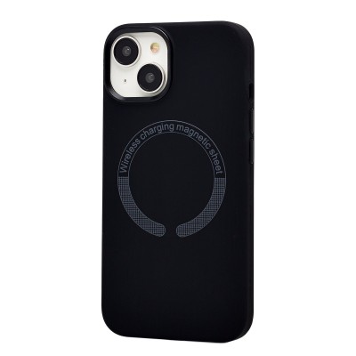 Чехол-накладка для Apple iPhone 14 (Черный) SM040 SafeMag