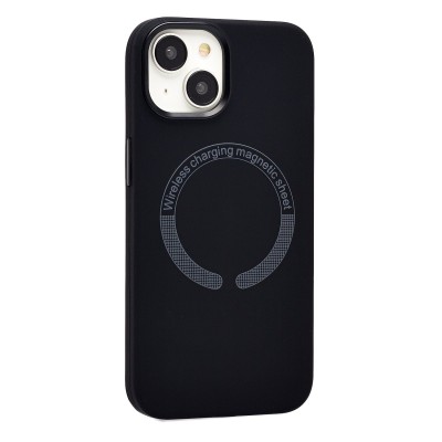 Чехол-накладка для Apple iPhone 14 (Черный) SM040 SafeMag