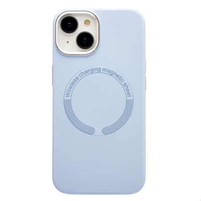 Чехол-накладка для Apple iPhone 14 (Пурпурно-сиреневый) SM040 SafeMag Чехол-накладка для Apple iPhone 14 (Пурпурно-сиреневый) SM040 SafeMag