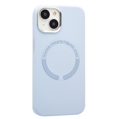Чехол-накладка для Apple iPhone 14 (Пурпурно-сиреневый) SM040 SafeMag