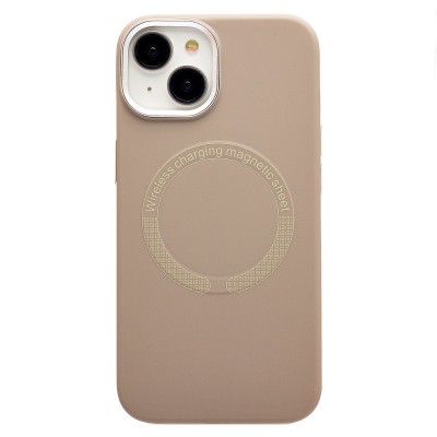 Чехол-накладка для Apple iPhone 14 (Пепельный) SM040 SafeMag