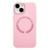Чехол-накладка для Apple iPhone 14 (Пудровый розовый) SM040 SafeMag
