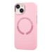Чехол-накладка для Apple iPhone 14 (Пудровый розовый) SM040 SafeMag