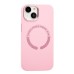 Чехол-накладка для Apple iPhone 14 (Пудровый розовый) SM040 SafeMag