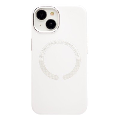 Чехол-накладка для Apple iPhone 14 (Белый) SM040 SafeMag