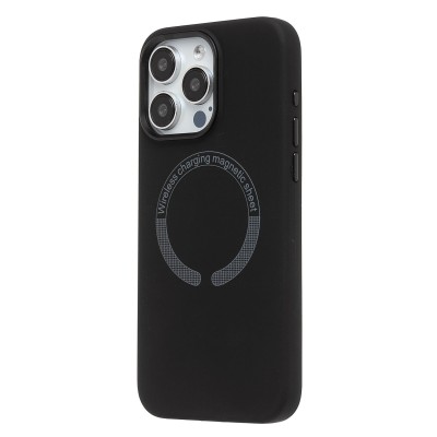 Чехол-накладка для Apple iPhone 15 Pro Max (Черный) SM040 SafeMag