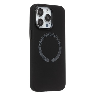 Чехол-накладка для Apple iPhone 15 Pro Max (Черный) SM040 SafeMag