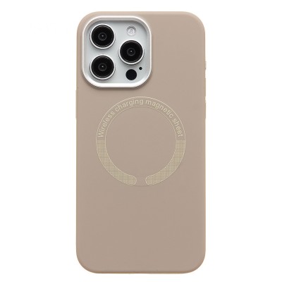 Чехол-накладка для Apple iPhone 15 Pro Max (Пепельный) SM040 SafeMag