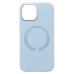 Чехол-накладка для Apple iPhone 15 (Пурпурно-сиреневый) SM040 SafeMag