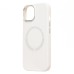 Чехол-накладка для Apple iPhone 15 (Белый) SM040 SafeMag