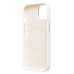Чехол-накладка для Apple iPhone 15 (Белый) SM040 SafeMag