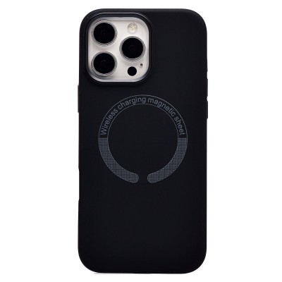 Чехол-накладка для Apple iPhone 16 Pro Max (Черный) SM040 SafeMag