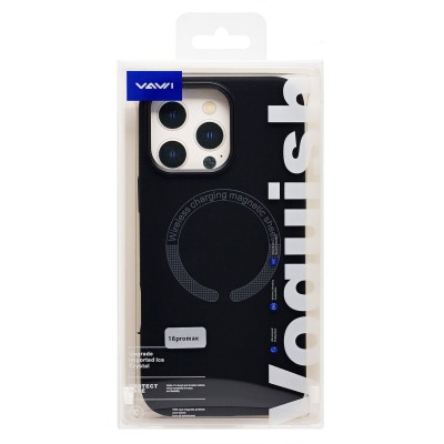 Чехол-накладка для Apple iPhone 16 Pro Max (Черный) SM040 SafeMag
