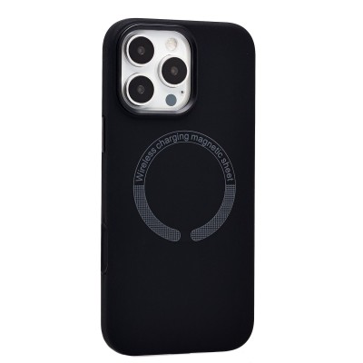 Чехол-накладка для Apple iPhone 16 Pro Max (Черный) SM040 SafeMag