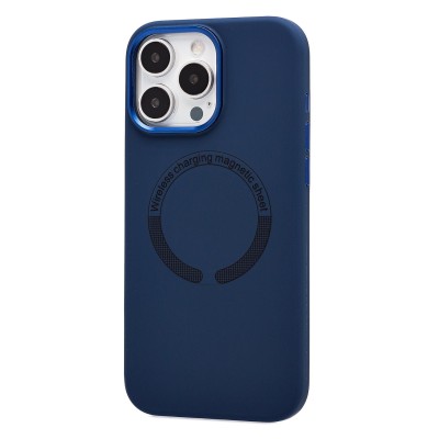 Чехол-накладка для Apple iPhone 16 Pro Max (Полуночный синий) SM040 SafeMag