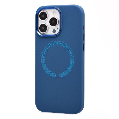 Чехол-накладка для Apple iPhone 16 Pro Max (Темно-синий) SM040 SafeMag